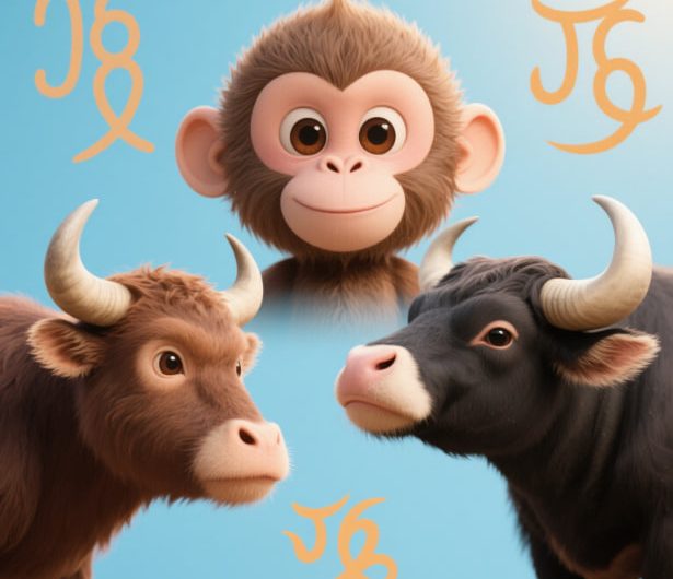 Monkey and Ox zodiac compatibility: Silent Partner, Model of Happiness