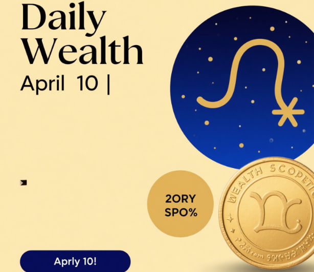 Daily Wealth Horoscopes (April 10): 12 Signs’ Financial Reminders Fully Analyzed