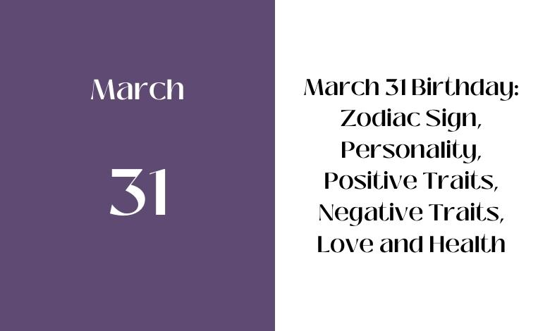 Horoscope love fortune (March 31)